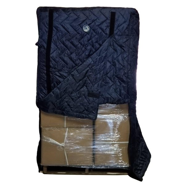 Nylon Shell Insulated Pallet Cover, 450g of 19oz. Insulation, 40x48x72