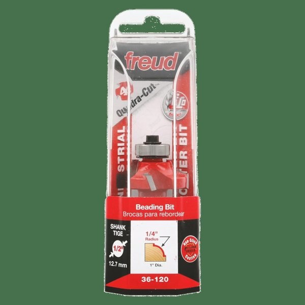 Radius Beading Bit (Quadra-Cut), 1/4