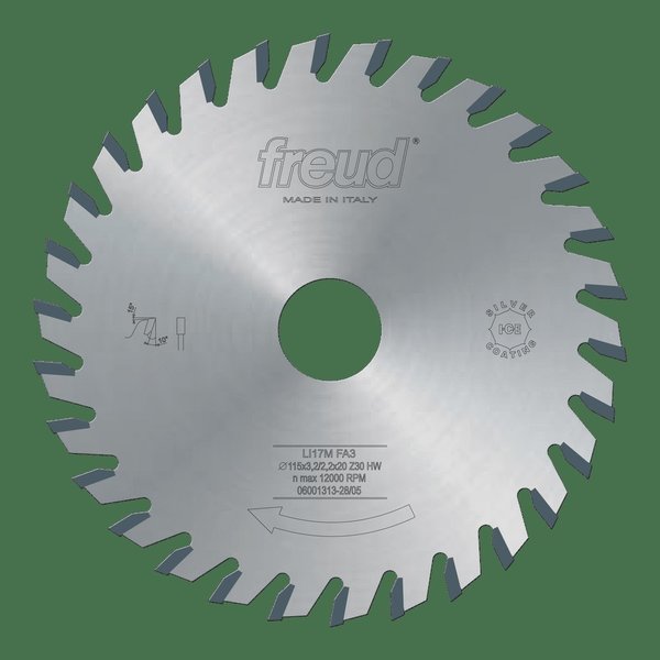 Flat Tooth Scoring, 115mm