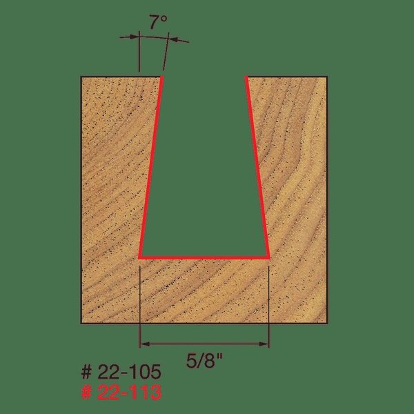 Dovetail Bit, 5/8