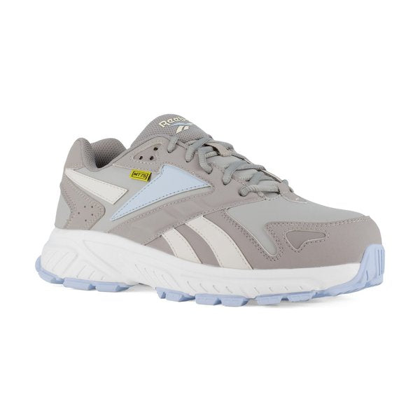 Size 10 1/2 Women's Athletic Shoe Composite Safety Footwear, Gray/Powder Blue