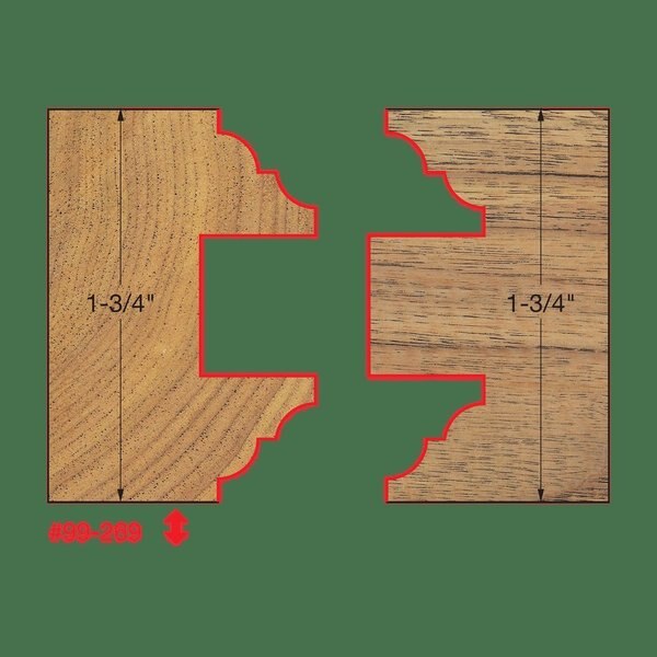 Entry and Interior Door Router Bit