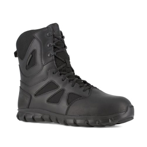 Safety Shoe, 9-1/2, W, Black, Composite, PR