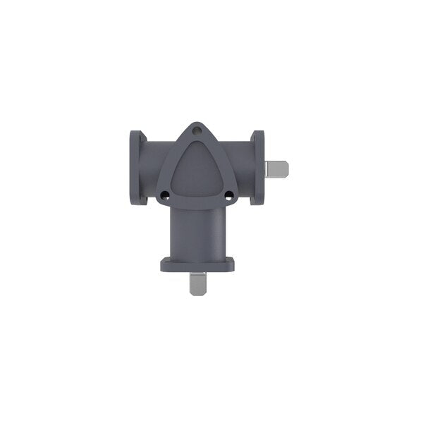 2 Way Spiral Bevel Gear, 11 Gear Ratio,