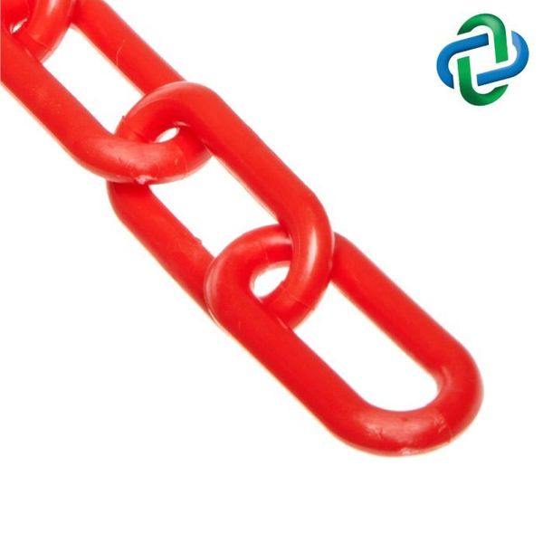 Red Plastic Chain .75