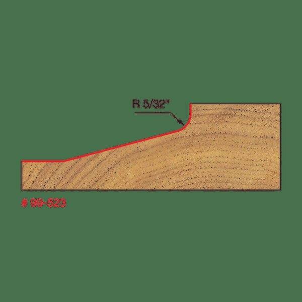 Raised Panel Bit (Quadra-Cut), 3-1/2