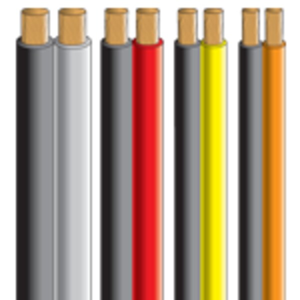 Red/Black Jumper Cable, 2 ga
