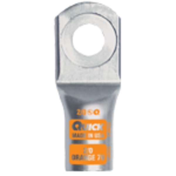 End Cable Retro Fit Terminal, 1/0, PK50