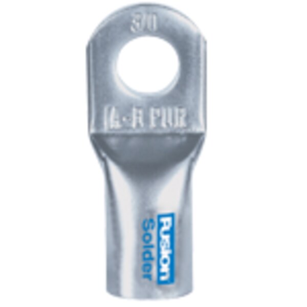 Solder Straight Lug, 1 and 2 ga, 1/4