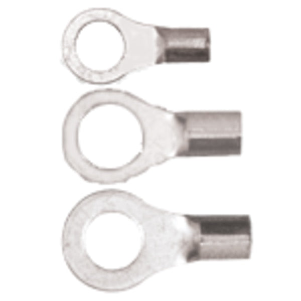22-18 AWG Non-Insulated Ring Terminal 5/16