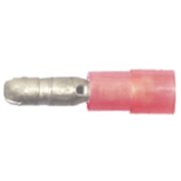 22-18 AWG Nylon Male Bullet Terminal 0.078