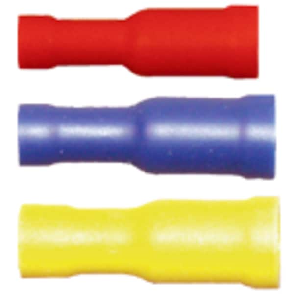 22-18 AWG PVC Female Bullet Terminal 0.157