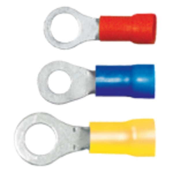 16-14 AWG PVC Ring Terminal 1/4