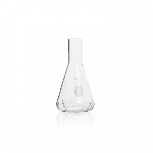 Shake Flask, 125mL, Clear, PK6