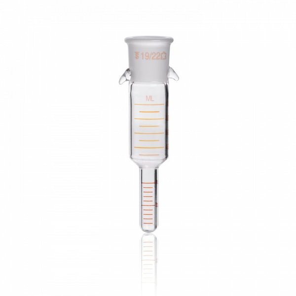 Concentrator Tube, w/ Hooks, for Kuderna-D