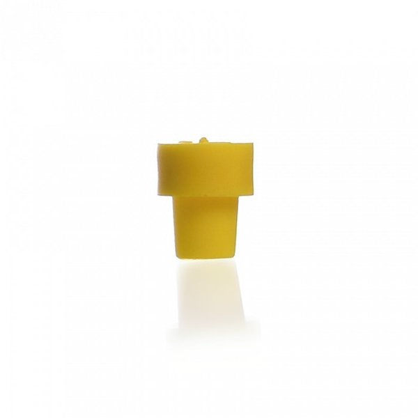 NMR CAP 5MM YELLOW PK/100, PK 100
