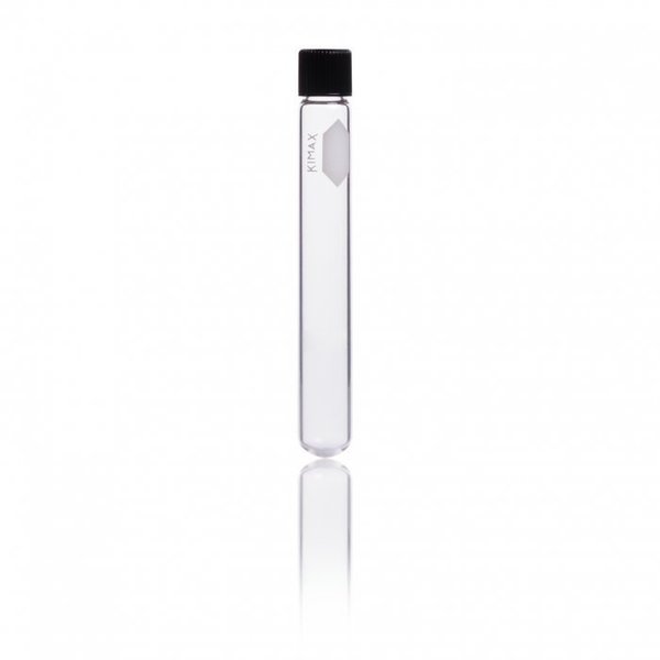 Culture Tube, 30mL, 150mm L, Glass, PK96