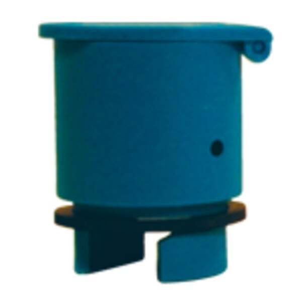 High Profile Blue Vent Caps, PK6