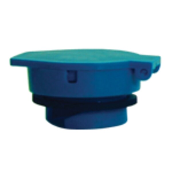 Low Profile Blue Vent Caps, PK6