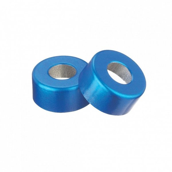 Blue Unlined Open Top Aluminum C, PK1000