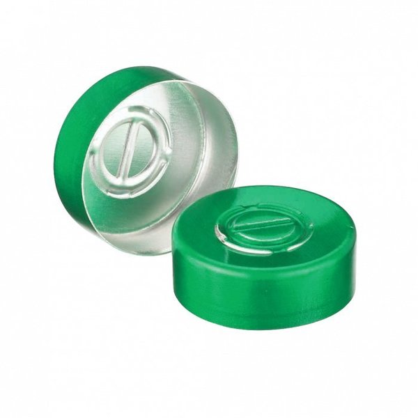Unlined Aluminum Seals W/Center D, PK100