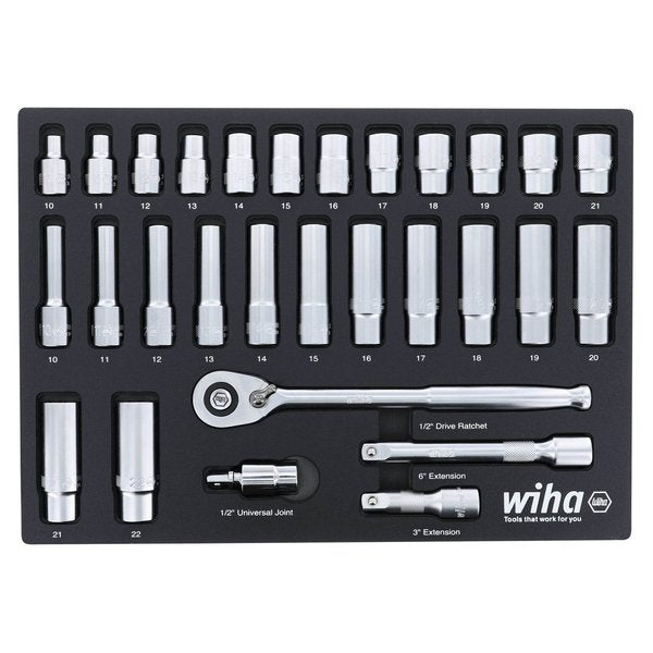 Pro Standard Deep Socket Tray, 1/2