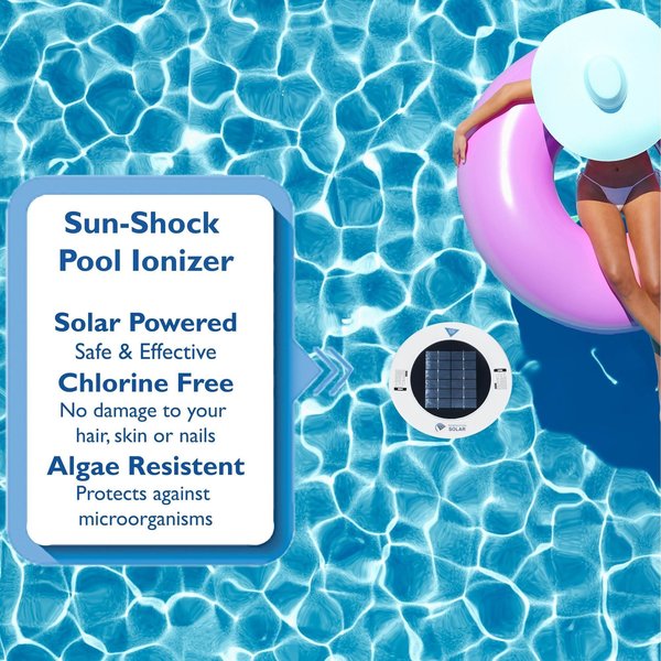 Sun Shock, Chlorine Free Pool Ionizer