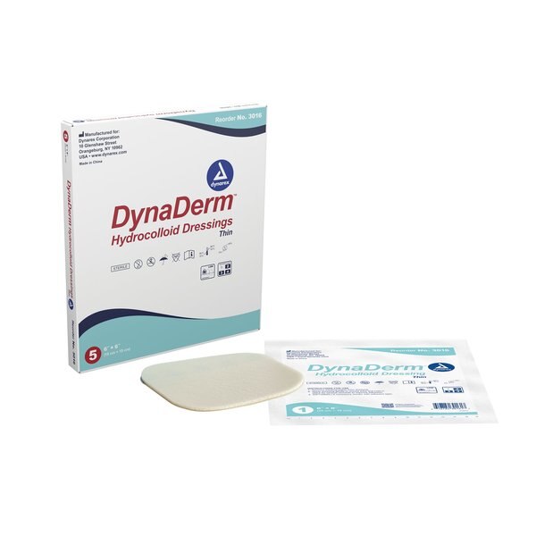 DynaDerm Hydrocolloid Dressing-T, PK60