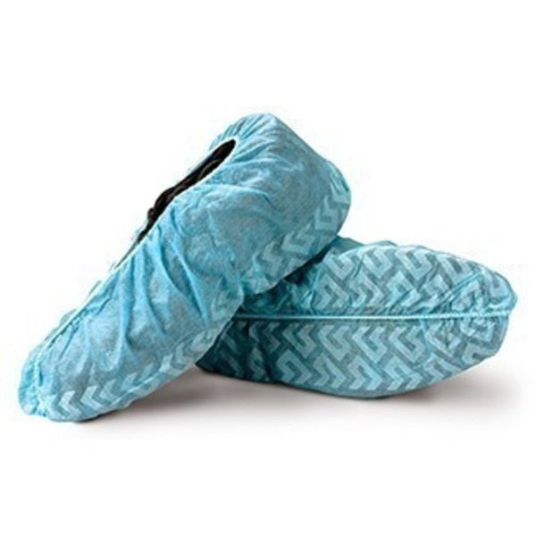 Shoe Cover, Blue, Anti-Skid, PK300