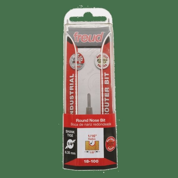 Radius Round Nose Bit, 1/16