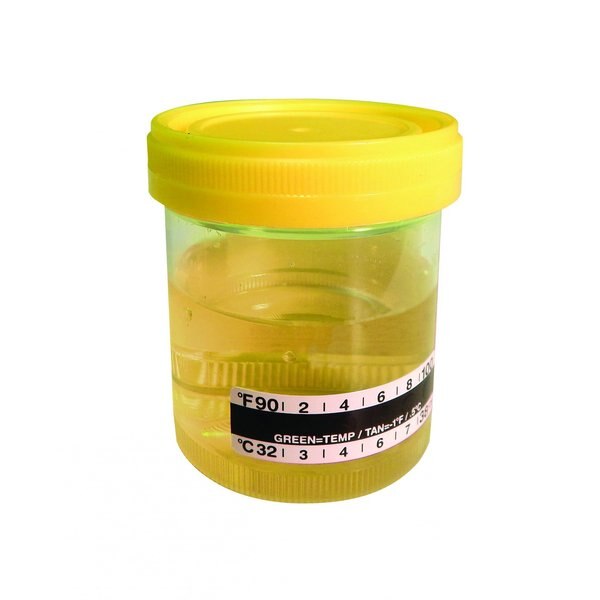 Tmprtr Strp Spcmnt Cntnr, 90mI, Yllw, PK400