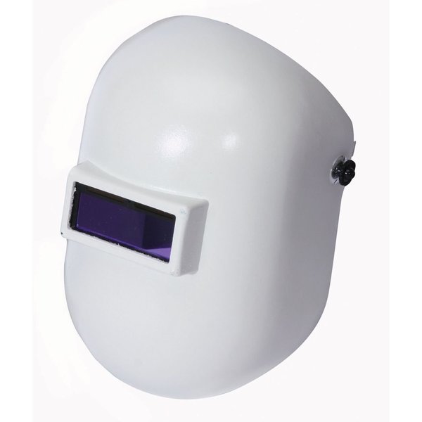 Welding Helmet, Passive, Fiberglass, White