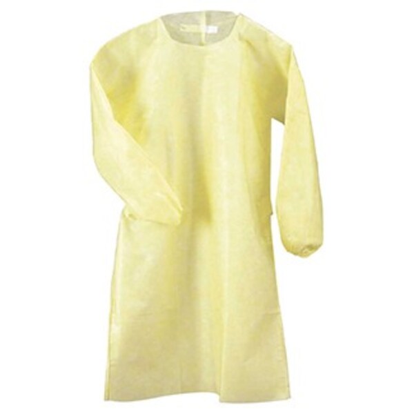 Isolation Gown, Acti-Fend(R), Yllw, PK50
