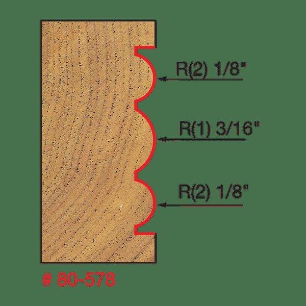 Triple Beading Bit, 15/16