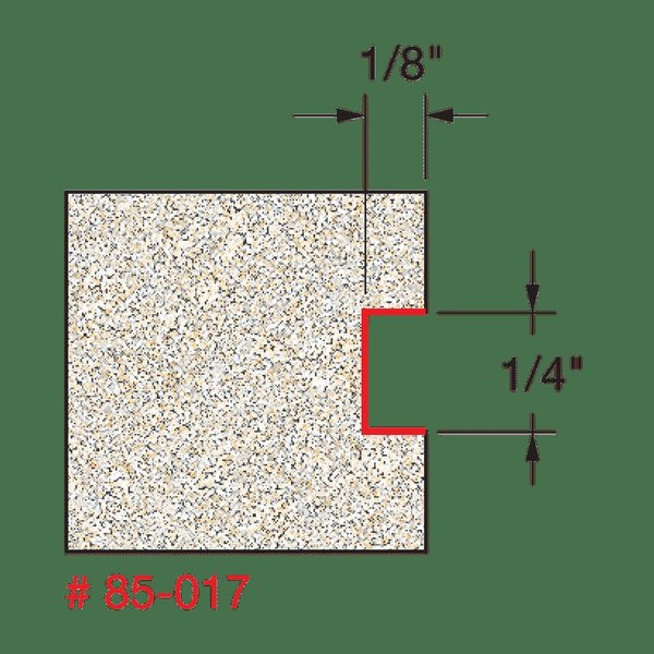 Depth Inlay Bit, 1/8