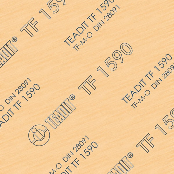 Restructured PTFE gasket sheet