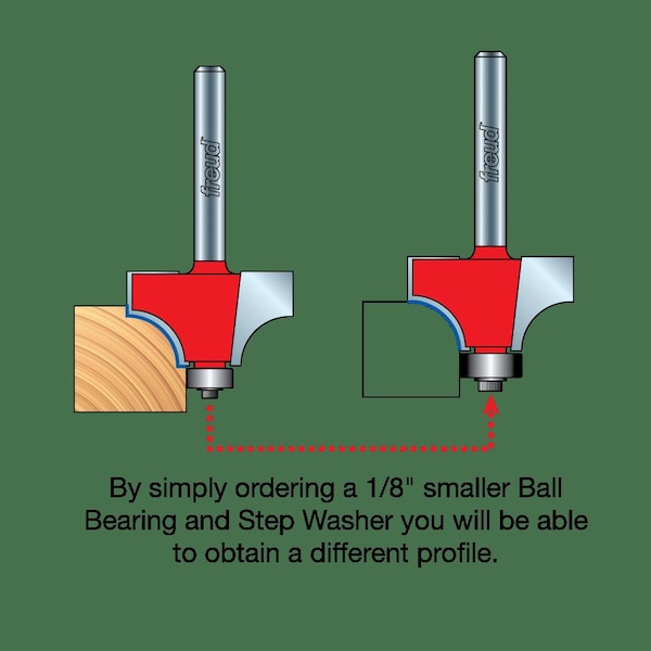 Radius Beading Bit, 1/16