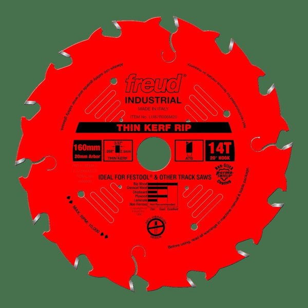 Thin Kerf Rip Blade, 160mm