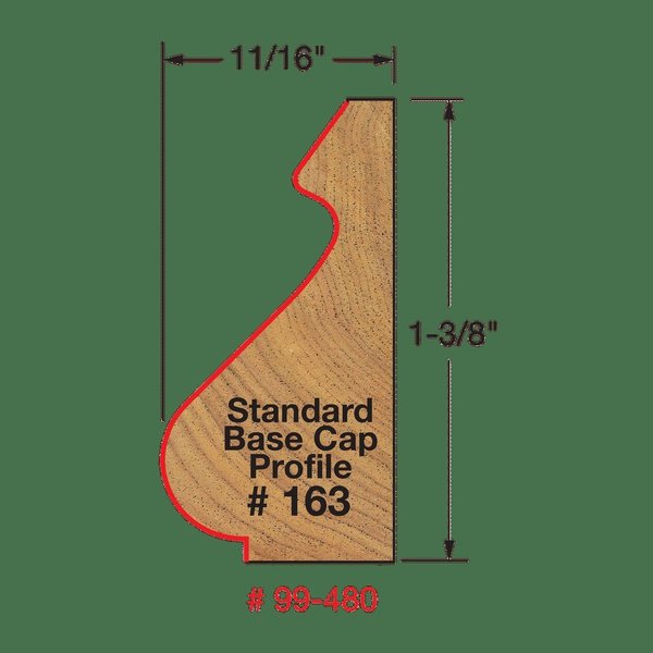 Base and Cap Bit, 1-3/4