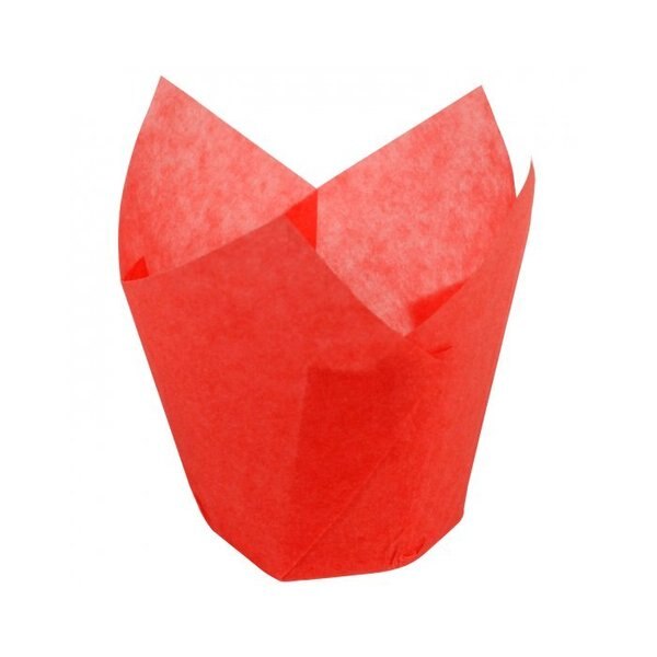 Tulip Cup, Small, Red, 3-4 oz., PK250