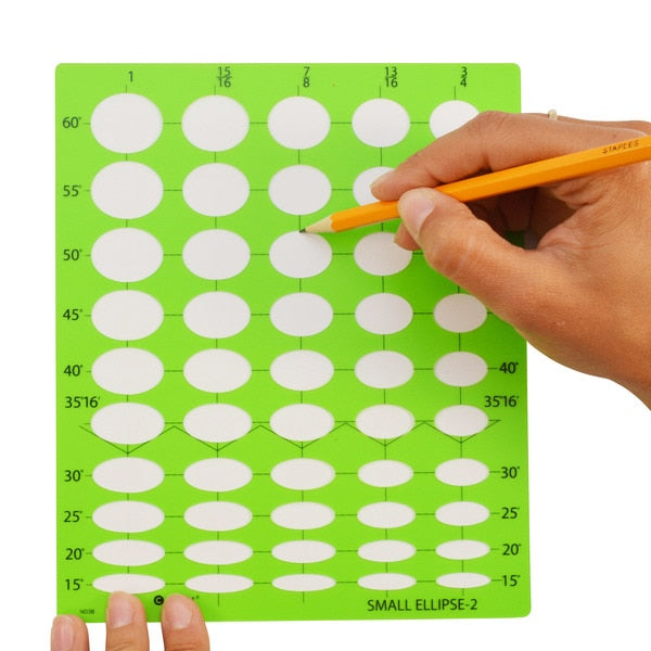 Templates, Small Ellipse Template #2