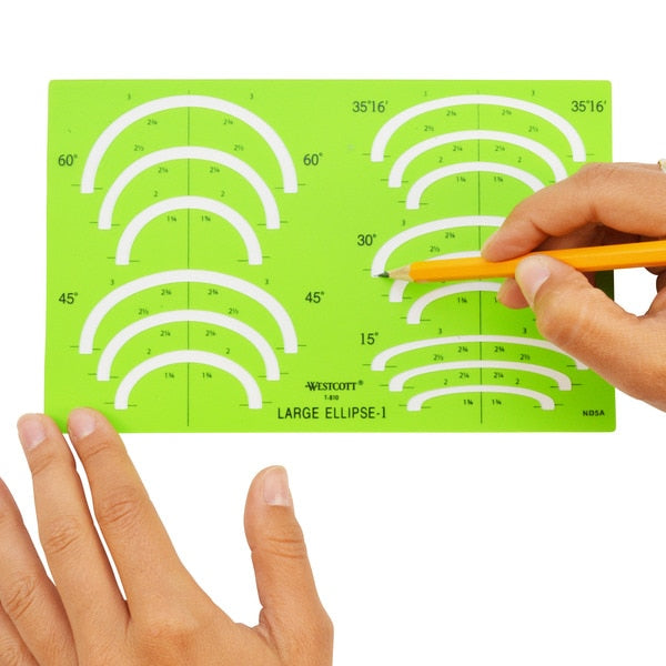 Templates, Large Ellipse Template #1