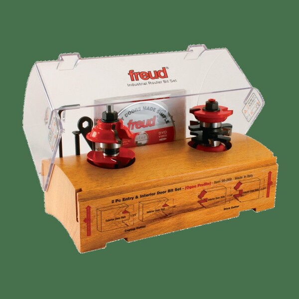 Entry and Interior Door Router Bit Systm