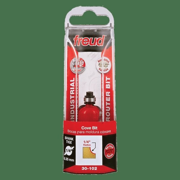 Cove Cut Profile Router Bit, 7/8