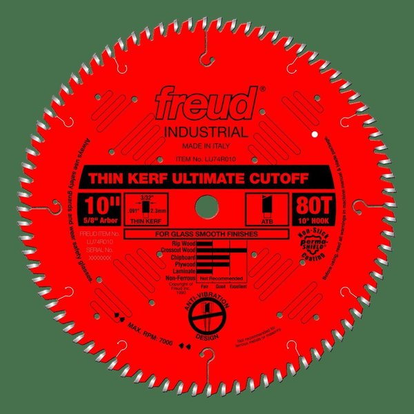 Thin Kerf Ultimate Cut-Off Blade, 10