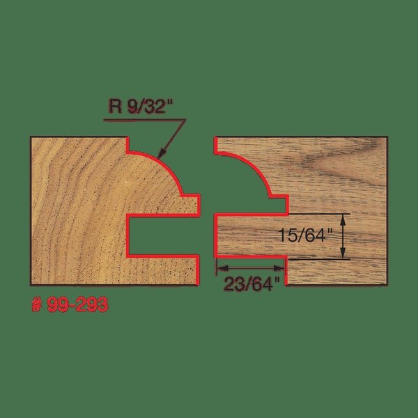 One-Piece Rail and Stile Bit, 2