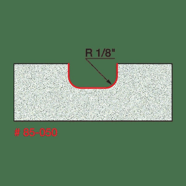Radius Drainboard Bit, 1/8