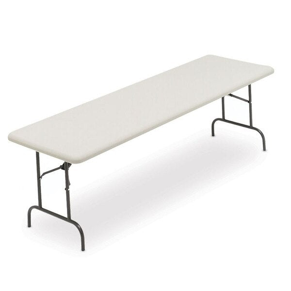 Rectangle IndestrucTableÃÂ® Classic Folding Table, Charcoal - 18