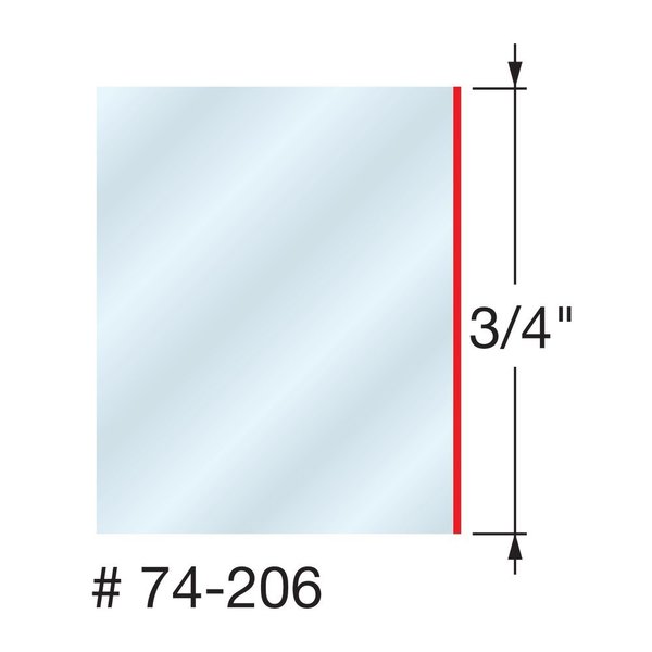 O-Flute Down Spiral Bit, 1/4