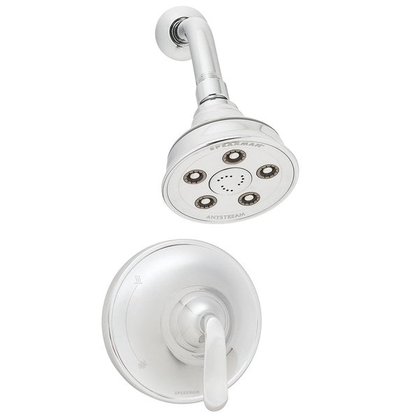 Caspian Polished Chrome Shower Combo